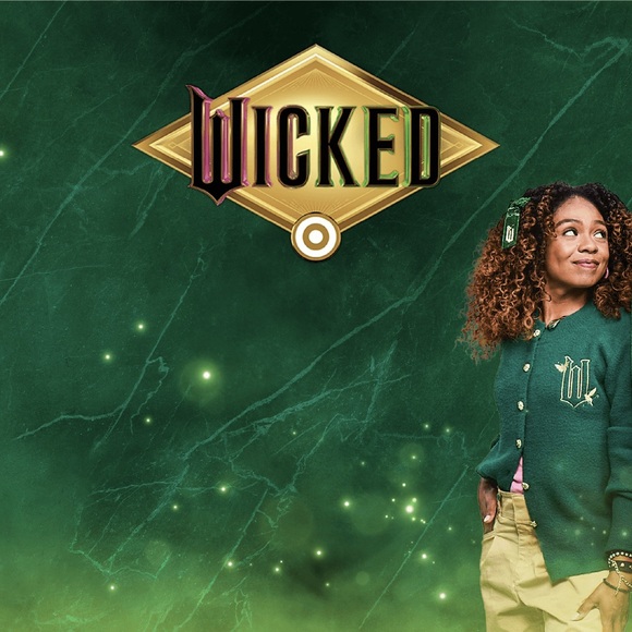 Wicked by Paul Tazewell Emerald Green Gold Button Embroidered Cardigan Small - Picture 15 of 15